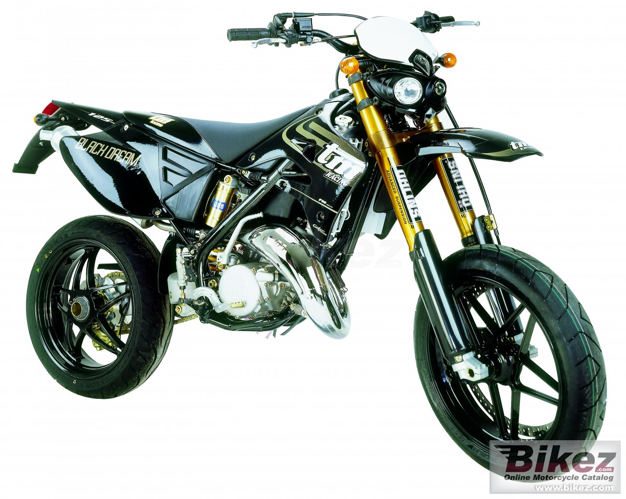 Big TM racing smm 125 black dream picture and wallpaper from Bikez.com